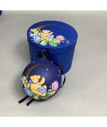 Vintage Teddy Bear Hand Blown Hand Painted Christmas Ornament With Match... - $364.19 MXN