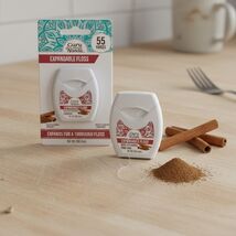 1 Pack! Expandable Waxed Dental Floss - Cinnamon Flavor, 55 Yards (165 f... - $34.82 MXN