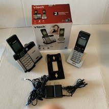 VTech CS5119-2 DECT 6.0 2 Handset Cordless Phone with Caller ID - Gray/Black - £19.43 GBP