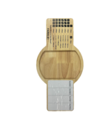 Wooden Farkle Dice Game Rolling Tray with Built-In Scoreboard board only... - $437.70 MXN