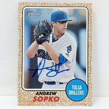 2017 Topps Heritage Minors #5 Andrew Sopko SIGNED Autograph Los Angeles ... - $2.49