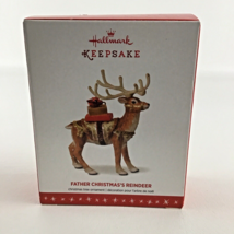 Hallmark Keepsake Tree Ornament Father Christmas&#39;s Reindeer Limited Edition 2016 - £78.41 GBP