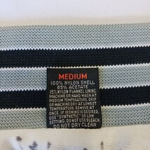 Vtg Aristo Jac By Hilton Chandler Ready Mix Men’s M Gray Satin Baseball Jacket image 4