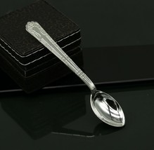 fabulous sterling silver handmade solid silver 5&quot; spoon kitchen utensils, vessel - £40.86 GBP