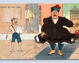 Comic Vent Blows Up Skirt Caught in the Tide 23 Skiddoo DB Postcard Q10 - $10.84