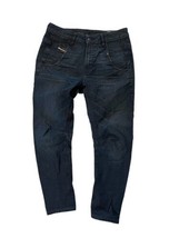 DIESEL Womens Jeans FAYZA Boyfriend Dark Wash Tapered Leg Stretch Sz 27 - £41.47 GBP
