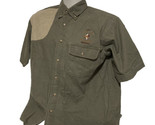 Bob Allen Shirt Mens Medium Bro Shoulder Shooting Life Safari Club Member - $13.20