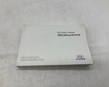 2013 Hyundai Sonata Owners Manual OEM L01B47008 - £14.06 GBP