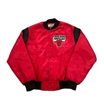 Vintage 1990&#39;s Chicago Bulls NBA Chalkline Satin Jacket Men&#39;s Small - $1,275.95 MXN