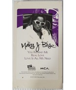 MARY J. BLIGE - &quot;YOU REMIND ME&quot;, &quot;REAL LOVE&quot; VHS FACTORY SEALED MCA Prom... - €13,89 EUR