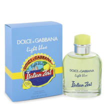 Dolce &amp; Gabbana Light Blue Italian Zest Pour Homme Cologne 4.2 Oz EDT Spray   - £159.27 GBP