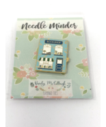 Beverly McCullough Flamingo Toes Bookshop Needle Minder, New - €7,32 EUR