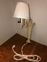 Vintage Antique Metal Wall Mount Electric Single Light Sconce Lamp-Rewir... - £80.08 GBP