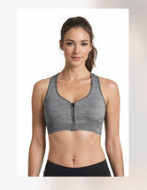 Avia Women’s Seamless Zip Front Sports Bra - $22.00
