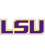 LSU Tigers &quot;LSU&quot; 6&quot; Car Magnet - $14.99