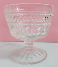 Anchor Hocking WEXFORD Clear Pressed Glass Compote Dessert Sherbet Dishes - £7.03 GBP