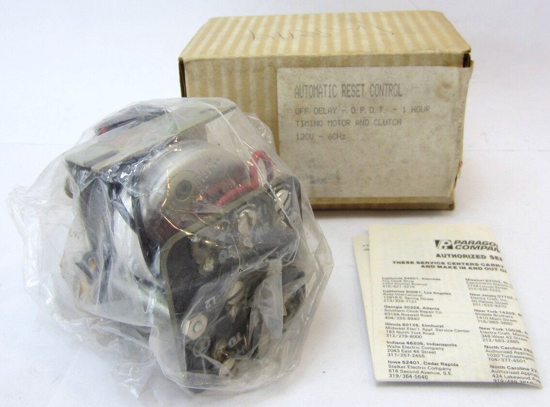 Paragon 537-141-0 Automatic Reset Timer Control Motor F660-00 - $10.48