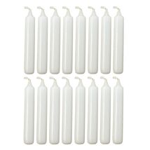 White .7 inch diameter German Christmas Pyramid Candles 18 Count Made in... - $25.73
