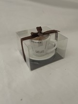 Mini Mocha Candle in Coffee Cup with Saucer - e772 - $9.67 CAD