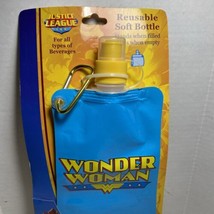 Reusable Soft Bottle Foldable, Freezable Puncture Resistant Wonder Woman - £7.98 GBP