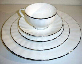 Gorham Arbor White 5 Piece Place Setting 1st Quality USA New In Box - $74.15