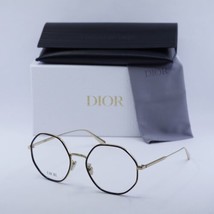 DIOR GEMDIORO R2U A000 Shiny Endura Gold/Havana 55mm Eyeglasses New Auth... - £173.35 GBP