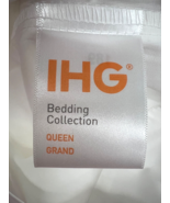 4 Pack IHG Queen Size White Pillowcases 300 Thread Count for Crowne Plaz... - $21.73