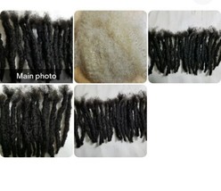 100% Dreadlocks Cheveux Humains Main 30 Pièces 10 &quot; Blond 27 1.5 CM Grande - £166.17 GBP