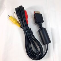 Original Sony PlayStation Cable A/V Audio Video Cord Plug RCA cable genuine - $9.00