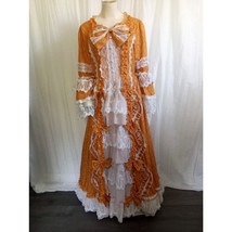 Renaissance Costume Ball Gown Gold Victorian Dress Princess Lolita Cospl... - $81.69
