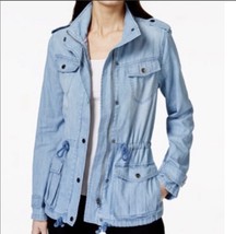 Nanette Lepore Denim Jacket New with Tag Size Large - £101.20 GBP