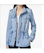 Nanette Lepore Denim Jacket New with Tag Size Large - £101.27 GBP