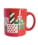 Vtg Waechtersbach Christmas Presents Coffee Cup Mug Red Green Decoration... - $469.76 MXN
