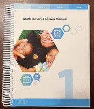 Calvert Math In Focus Lesson Manual 1st Grade New Unused Home School Edu... - $40.43