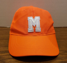 Paramount Outdoors Neon Bright Orange M Logo Strapback Hunting Hat Cap - £7.77 GBP