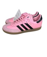 Adidas JP7844 Samba Messi Pink Leather Sneakers Mens Size 9 tags attached - $135.40 CAD