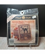 Mill Hill Autumn Simple Treasures II Beaded Box Kit FRIGHTFUL NIGHT 1999... - $59.50
