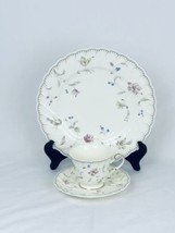 Noritake Astair Bone China Willowbrook #9795- 3 Pc Place Setting Mint Condition - £41.15 GBP