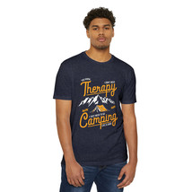 Camping Lover&#39;s Unisex T-Shirt, You Know I Don&#39;t Need Therapy, I Just Need to Go - £17.28 GBP+