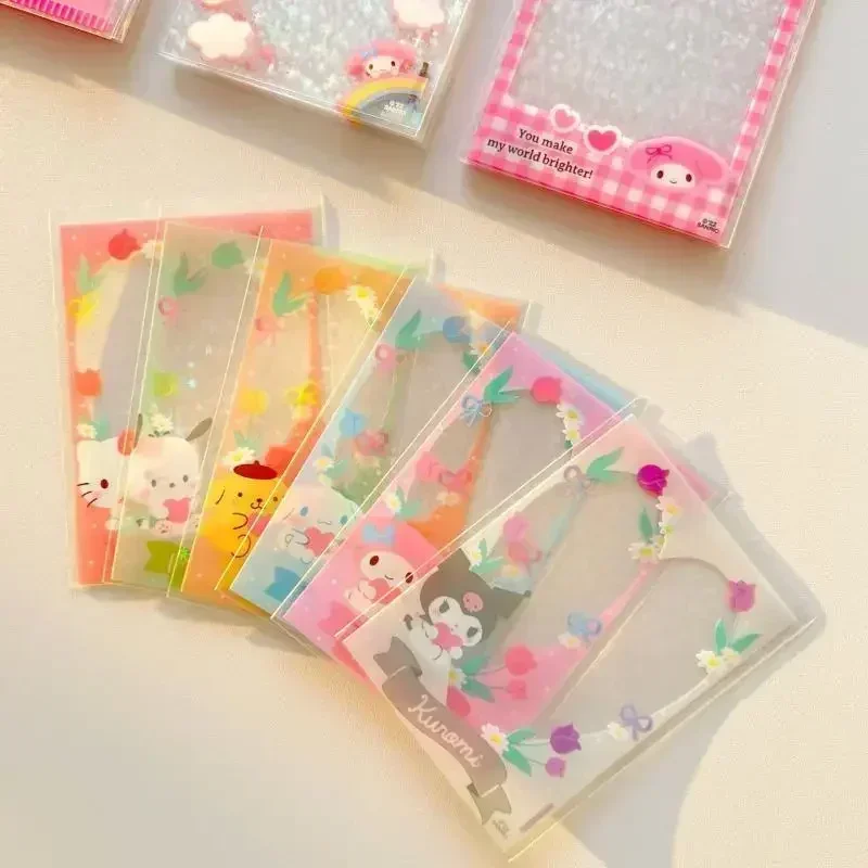 20Pcs Kawaii Sanrio Hello Kitty Card Sleeves Cinnamoroll Card Cover Protective - £5.46 GBP