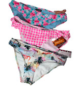 Lot Of 3 NEW Joe Boxer and Bongo Bikini Swimsuit Bottoms  1980&#39;s Juniors... - $27.12 CAD