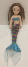 Aurora Sea Sparkles Sequin Sparkles Miya Mermaid Plush Doll Toy 18 inch - £6.95 GBP