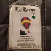 The Flag Factory CLOUDS IN THE SKY Complete Flag Kit, Hot Air Balloon, 28&quot;x49&quot; - £11.35 GBP