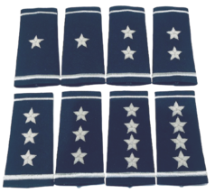 US AIR FORCE MALE GENERAL&#39;S DRESS SHOULDER EPAULETS - CURRENT ISSUE CP MADE - £41.31 GBP+
