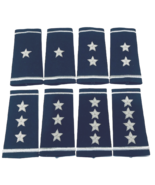 US AIR FORCE MALE GENERAL&#39;S DRESS SHOULDER EPAULETS - CURRENT ISSUE CP MADE - £41.91 GBP+