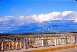 1975 Rio Grande Gorge Bridge Mountain Scene Taos NM Ektachrome 35mm Slide - £3.18 GBP