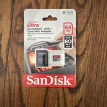 Sandisk 64GB 120MB/S UHS-I Ultra Micro SDXC Memory Card - $115.73 MXN