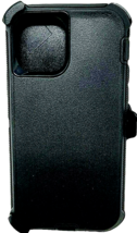 Full Body Case For iPhone 12 Pro Max 6.7" 2020 BLACK Holster Clip 360° Kickstand image 3