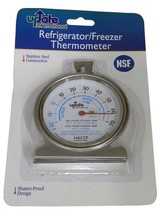 Refrigerator, Freezer, Thermometer, Stainless Steel Construction, NSF Listed - $7.77