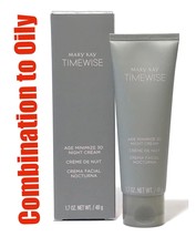 Mary Kay Timewise Age Minimize 3D Night Cream Combination to Oily Skin (1.7 oz)  - £39.95 GBP